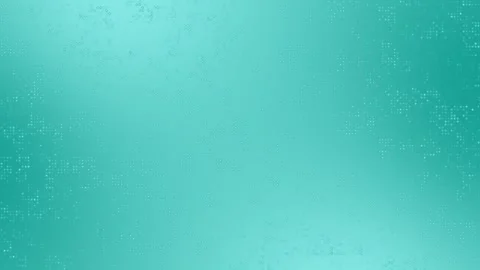 Cyan hi-tech circular dots half tone futuristic geometrical background Vídeo Stock 306585778