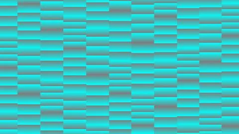 Cyan horizontal brick gradient texture modern abstract geometric wallpaper .. 库存插图