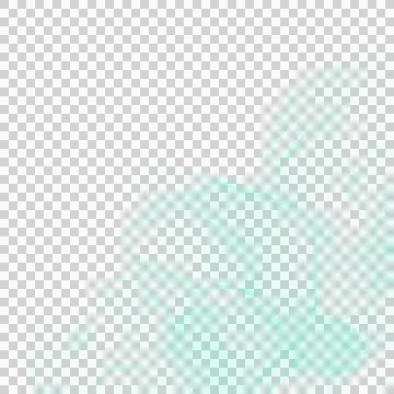 Cyan Ink Border Frame Stock Photos