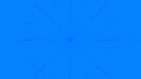Cyan kaleidoscope pattern animation background Stock Footage 331344488