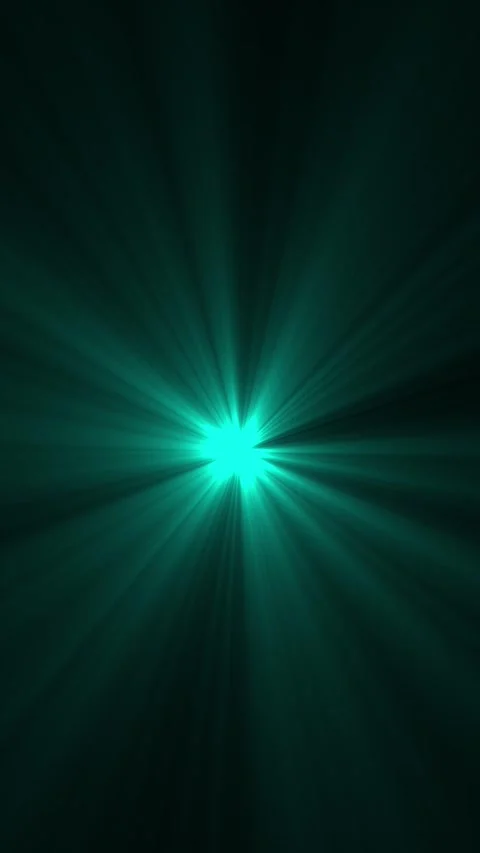 Cyan light burst emanating from dark background. Stock-Footage 331898365