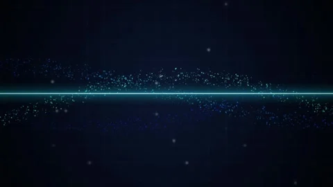 Cyan line glowing particles seamless loop motion background Stock Footage 344926526
