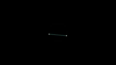 Cyan Line Loading Screen Perfect Loop Stock Footage 340925849
