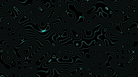 Cyan Liquid Lines Видео 126654966