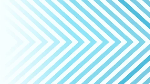 Cyan nested chevrons on light background, corporate dynamic motion loop Stockbeeldmateriaal 342630623