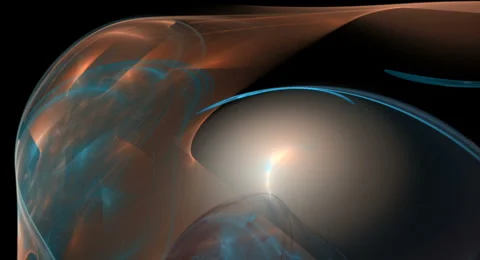 Cyan orange motion background d4468C P Stock Footage 1183248