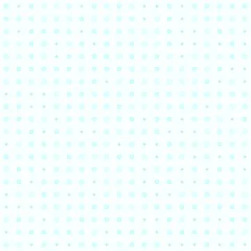 Cyan polka dot pattern. Seamless vector background 스톡 일러스트