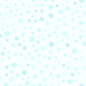 Cyan polka dot pattern. Seamless vector background 스톡 일러스트