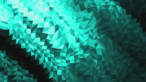 Cyan Poly Seamless Looping Background Stock Footage 156204539