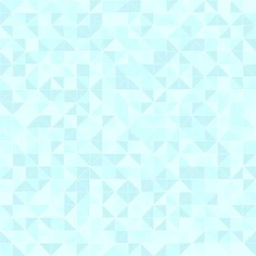 Cyan right triangle pattern. Seamless vector background Illustrazione stock