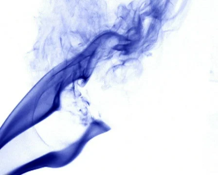 Cyan Smoke 動画素材 104854