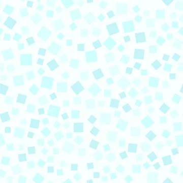 Cyan square pattern. Seamless vector Stock Illustration