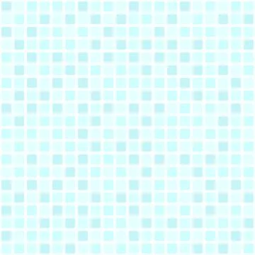 Cyan square pattern. Seamless vector Illustrazione stock