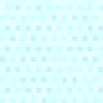 Cyan square pattern. Seamless vector Stock Illustration