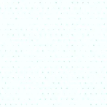 Cyan star pattern. Seamless vector Illustrazione stock