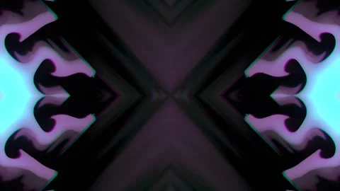 Cyan Teal Cross Geometry Stock Footage 326749866