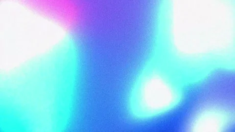 Cyan teal neon blur background with bright glow, abstract seamless loop video ba Stock Footage 340875234