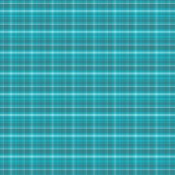 Cyan Teal Plaid Seamless Pattern for Fabric and Textile Design Stock Illustration