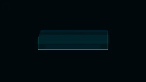 Cyan Title Card Slash Cut Reveal No Text Loop Stock Footage 342618756