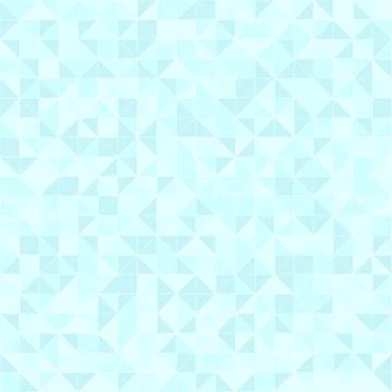 Cyan triangle pattern. Seamless vector Stock Illustration