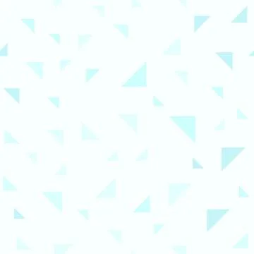 Cyan triangle pattern. Seamless vector 스톡 일러스트