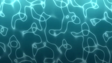 Cyan water light reflections caustics rippling seamless loop animation Video stock 347087552