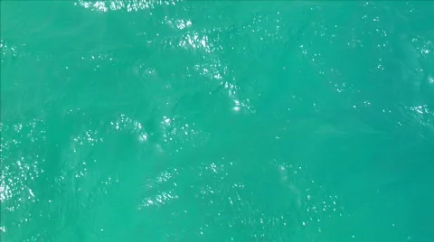 Cyan windy water background Video stock 156098