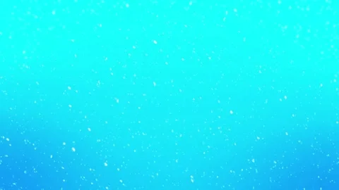 Cyan Winter Snow Falling Motion Background Stock-Footage 346583662