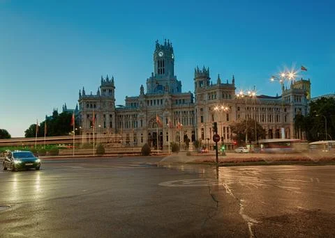 The Cybele Palace Stock Photos