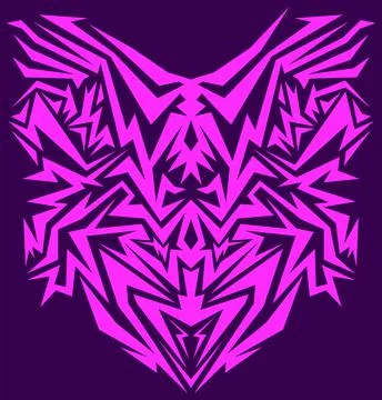 Cyber abstract intricate vector, Tecno lines design. Stock Illustration