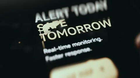 Cyber Alert Confirmation Security Operations Dashboard Stock Footage 340127323