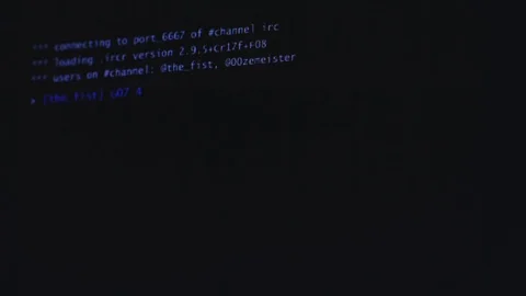 Cyber Attack Concept. Virus Worm Encrypted Into Software Code. Stock Footage 102530884