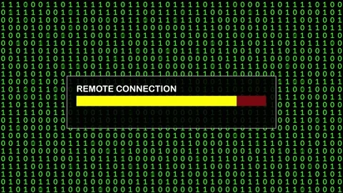 Cyber Attack Green Binary Code Hacking System Abstract Background Concept Stock Footage 231328464