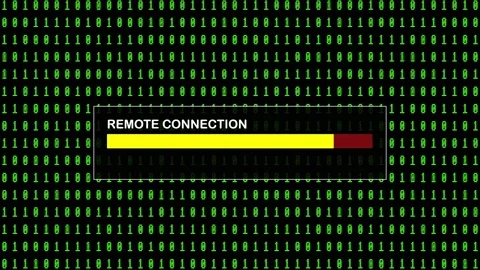 Cyber Attack Green Binary Code Hacking System Abstract Background Concept Stock Footage 231328668