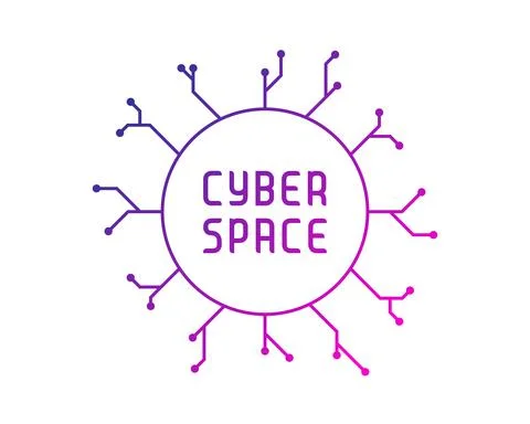 Cyber attack icon, pictogram, vector illustration . Cyber Space icon . Cyber  Stock Illustration