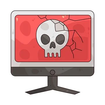 Cyber Attack illustration Stock Illustration