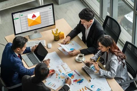 Cyber attack malware alert show computer screen display threat detected snugly Stock Photos