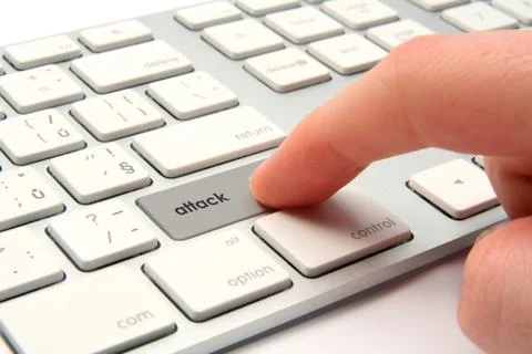 Cyber attack Stock Photos