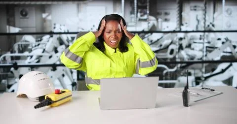 Cyber Attack Shocks Auto Industry As Factory Security Breach Discovered. Stock Photos