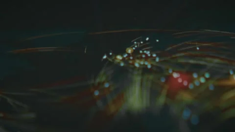 Cyber Attacks Global Map in real-time studied on smartphone Video stock 288967142