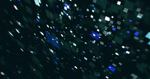 Cyber Background Stock Footage 138229781