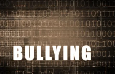 Cyber bullying Stock Illustration