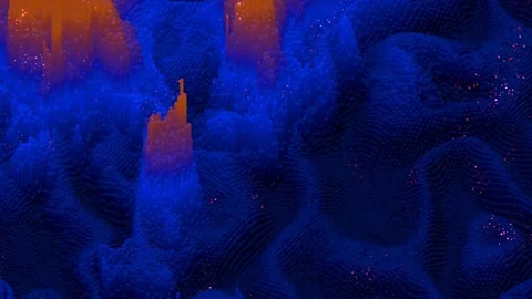 Cyber Circuit High Tech Animated Background Video stock 299582665