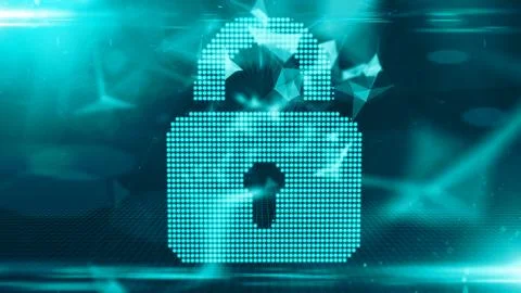 Cyber crime and internet security from hacking attack or malware and viruses Illustrazione stock