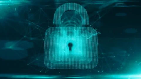 Cyber crime and internet security from hacking attack or malware and viruses Stock Illustration