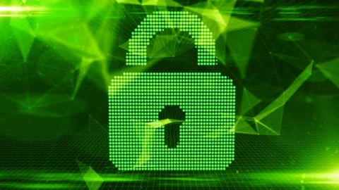 Cyber crime and internet security from hacking attack or malware and viruses イラスト素材