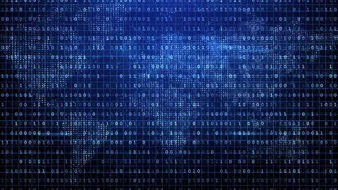 Cyber Crime Attack Computer Error Virus detected Animation Background. Stock Footage 157871162