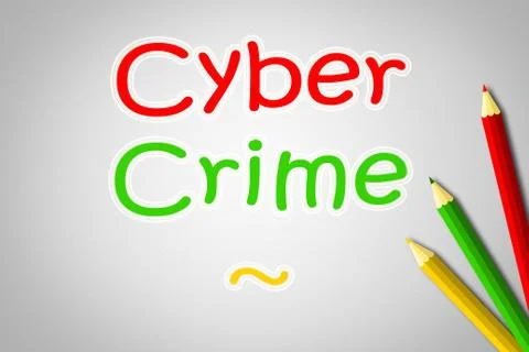 Cyber crime concept イラスト素材