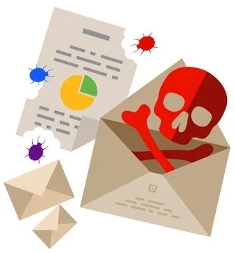 Cyber Crime Concept Stock Illustration