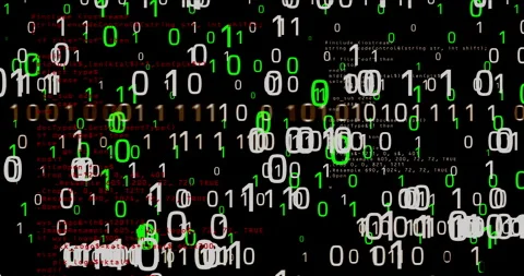 Cyber digital background modern glitch concept animation Stock Footage 254071409